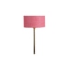 Pink Jute with Metal Gold Table Lamp