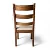 Newport Sheesham Wood   Dining Chair in Jute Beige     TEAK FINISH