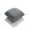 Flora Light Grey  And Vanilla Grey Melange Cushion Cover 18X18 Inches