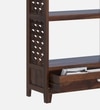 Vishi Solid Wood  Bookshelf in Provincial Teak Finish