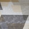 Multicolor Abstract 400 Tc Cotton Flat Super King Size Bedsheet With 2 Pillow Cover