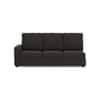 Apollo Sofa (Colour : Graphite Grey, Cushion : Hard, Back Type : High Back, Seating Capacity : Right Aligned 3 Seater + Right Aligned Chaise + Ottoman)