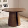 Stella Hughes Veneer 4 Seater Dining Table in White Oak Finish