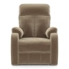 Simpson Fabric One Seater Manual Recliner in Beige Colour