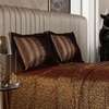 Stoa Paris Super King Size Enriched Cotton Bedsheet with 2 Pillow Covers  Size Golden Savannah