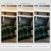 Stoa Paris Satin Comforter Set for King Size Bed 300TC Premium Bedding Emerald Celebrration