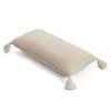 Marina Knit Cotton Pillow Cover  Natural 14X27  Inches