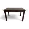 Oakmont Sheesham Wood Dining Table In Dark Walnut Finish