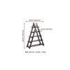 Kassel Sheesham Wood Book Shelf in Mahogany Finish