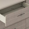 Valeria Dresser with Mirror in Dual Tone Finish