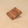 Ireka Home CarryEase Coaster Set with Holder – Set of 8 Wood and Marble