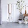 Flannery Gold Floor Lamp With Gold Iron Base