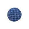 Nayla Solid Wood Stool in Indigo Patch Kantha Fabric