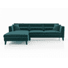Lewis Sectional Sofa (Colour : Malibu, Cushion : Soft, Seater : Left Aligned 3 Seater + Left Aligned Chaise)