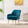 Ellie Accent Chair in T blue Colour