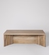 Vilaym Solid Wood Coffee Table In  Natural Finish