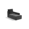 Apollo Sofa (Colour : Pebble Grey, Cushion : Hard, Back Type : High Back, Seating Capacity : Right Aligned 3 Seater + Right Aligned Chaise)