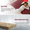 Kurlon Teensy Ortho 5 inch Single EPE Foam Mattress (L x W: 78 inch x 35 inch)