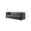 Vespa Fabric Sofa - Black