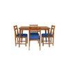 buddy solid wood  4 seater Dining table in  Provincial Teak