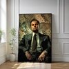 The Castle Decor Inspirational Wealth Quote Wall Art Framed Painting 20x30 Inch