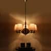 Devansh Solid Wood Electric Wall Light in Red Colour with Red Shade Count of 1 Light