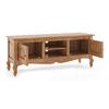 Taahira Tv Unit in Natural Teak finish