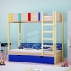 Pine Tree Bunk Bed with Drawer Storage