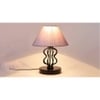 Lola Grey cotton Shade Iron Table Lamp