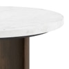 Orra Solid Wood Side Table in Mango Walnut Finish