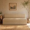 Kurlon Sofa Cum Bed 3 Seater Queen Bed High Resilience Foam 75x60x7 Inch