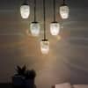 Devansh Solid Wood Electric Wall Light in Brown Colour with White Shade Count of 1 Light
