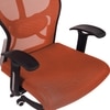 Reaii Mid Back Ergonomic Chair in Orange Colour