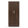 Bocado 2 Door Wardrobe in Columbian Walnut Finish