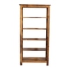 Krishu Solid Wood  Bookshelf in Honey Oak Finish
