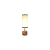 Jordyn Multicolor cotton & solid wood table lamp