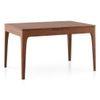 Ramanda 6 Seater Dining Table In Dark Walnut Finish