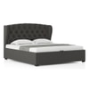 Holmebrook Upholstered Storage Bed In Hydraulic in King Size Urban Grey Colour