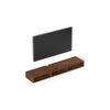 Primax Solo Engineering Wood Wall Mount TV Entertainment Unit Set Top Box Stand/TV Cabinet with Shelves for Books & Décor Display Unit, Ideal for 50 Inches (Brown Maple/DIY)