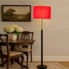 Devansh Wood & Metal Floor Lamp