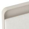 Valeria Upholstered King Bed In Dual Tone Finish