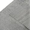 Pebble Texture Wool Rectangle Carpets Hand Knotted in Grey Colour