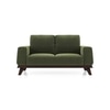 Granada Essential 2 Seater Fabric Sofa In Moss Green