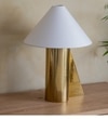 Helia Gold Handcrafted Tall Table Lamp