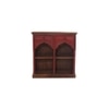 Deval Bookshelf -Finish - red