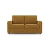 Apollo 2 Seater Fabric Sofa in Ochre Colour