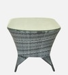 Paris 3+1+1 Seater Wicker Sofa Set in Dual Tone Grey Colour