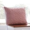 Totit Cameo Pink Cotton Knitted Cushion Cover 18X18 Inches