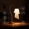 Fluid Motion Table Light for Girls Bedroom