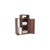 Akari Engineered Wood Bedside Table in Walnut Finish